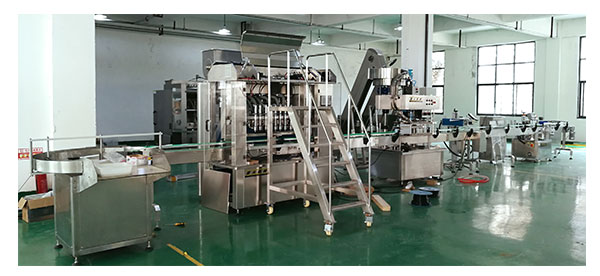 自动化芦荟胶灌装生产线
